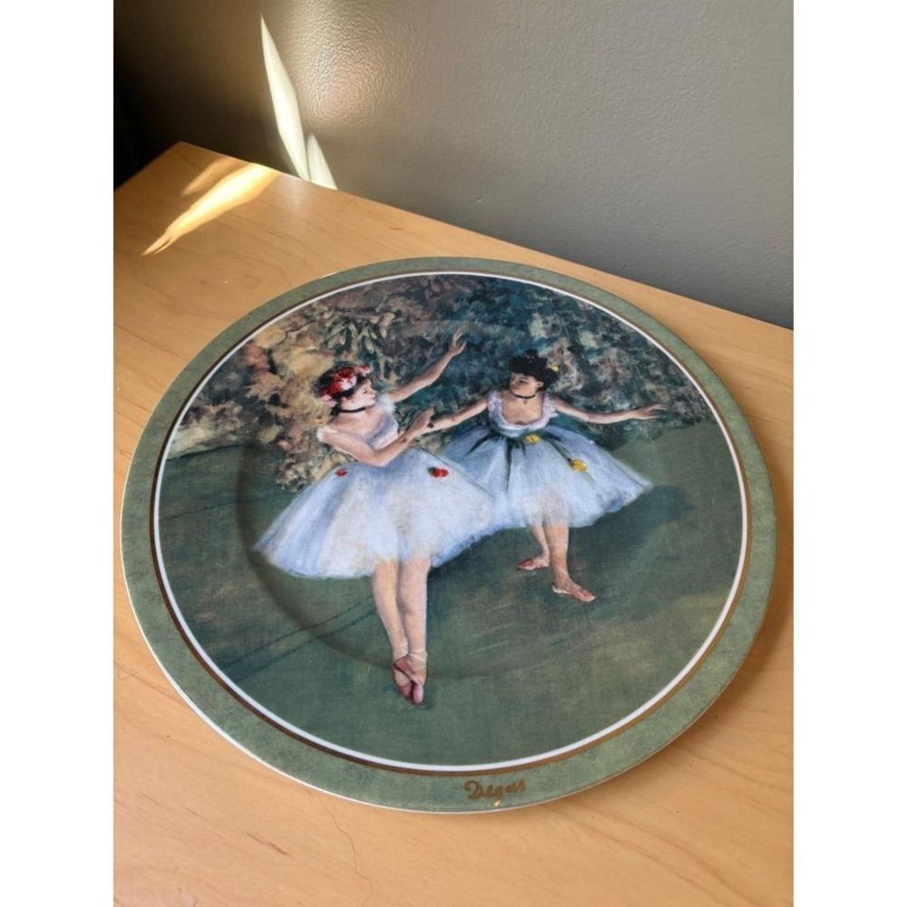 Degas ballerina art Plate